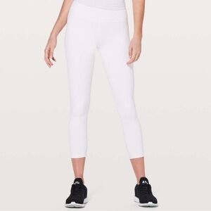 Lululemon Train Times Legging 23” White